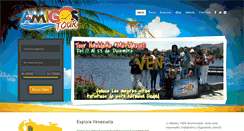 Desktop Screenshot of amigostour.com